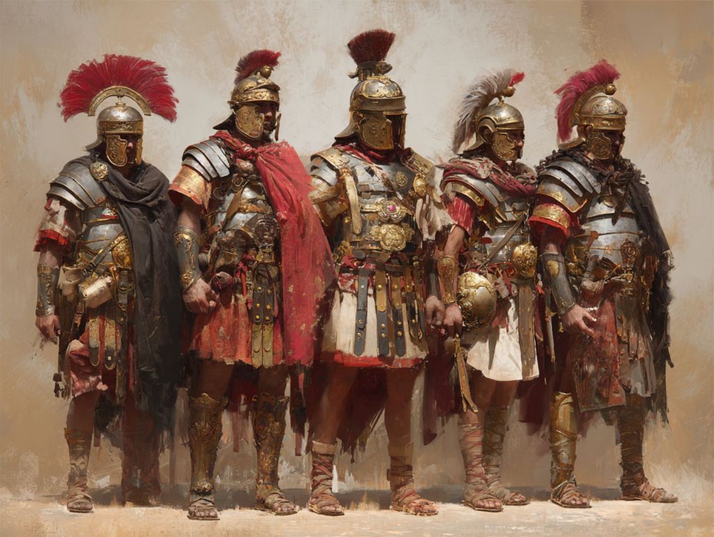 Soldados romanos