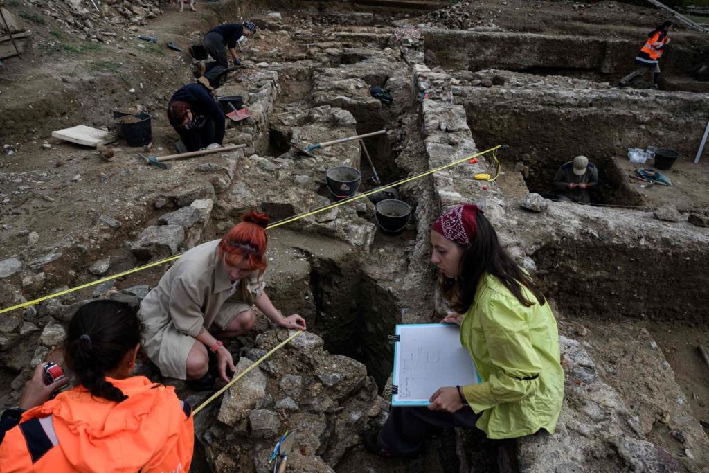 Excavaciones en Saint-Romain-en-Gal