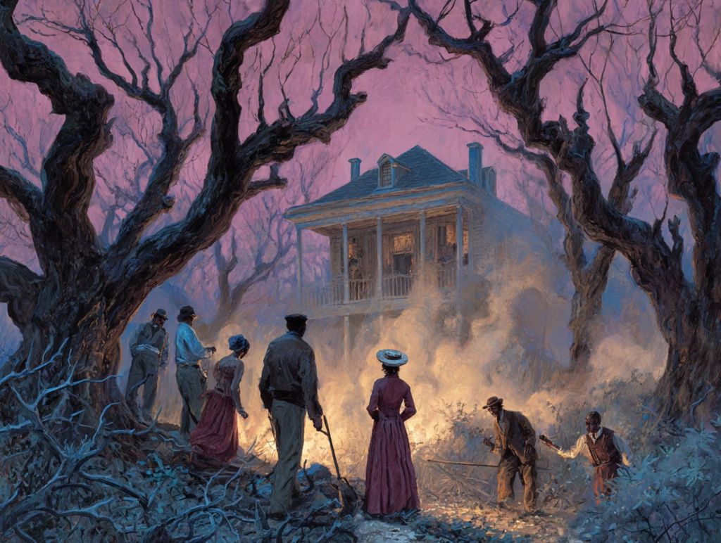 Ritual en una plantación