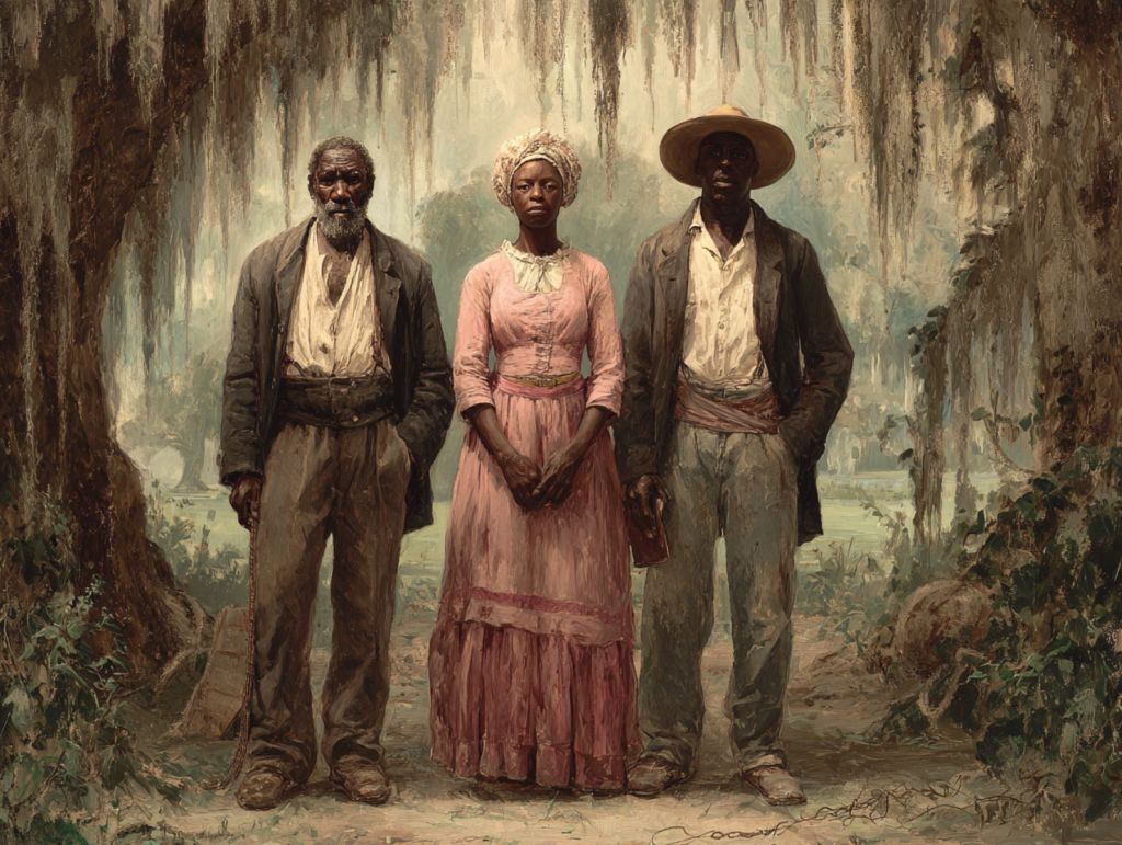 Esclavos en una plantación