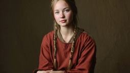 Recreación ficticia de una muchacha