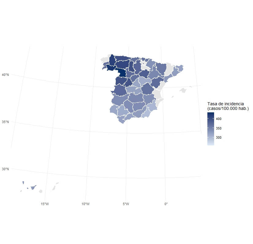 Brujuleando con la estadística: cuando los datos tienen coordenadas