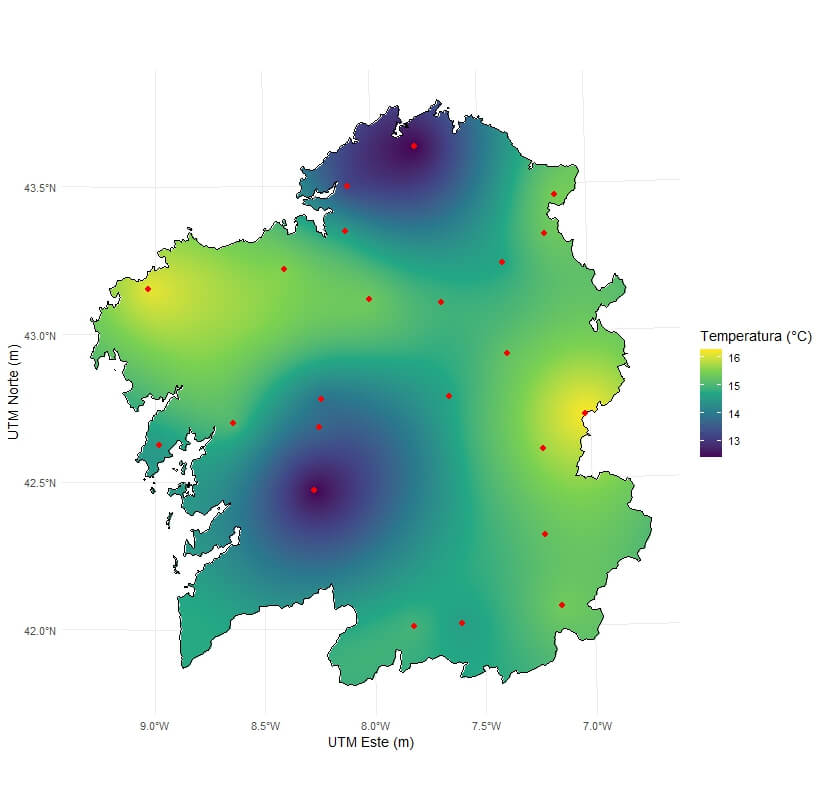 Brujuleando con la estadística, cuando los datos tienen coordenadas 2