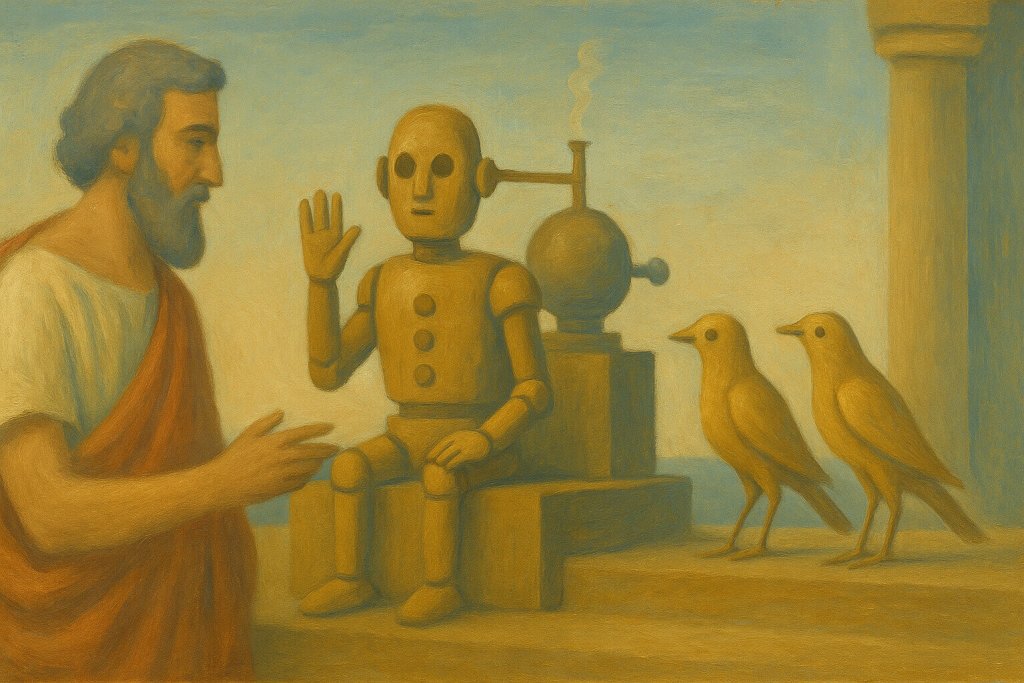 Inventos adelantados a su tiempo- Herón de Alejandría y los robots que asombraron al mundo antiguo 1