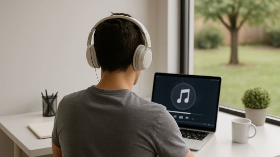 La música de fondo mientras trabajas podría ser la clave para mejorar foco y motivación, según la ciencia
