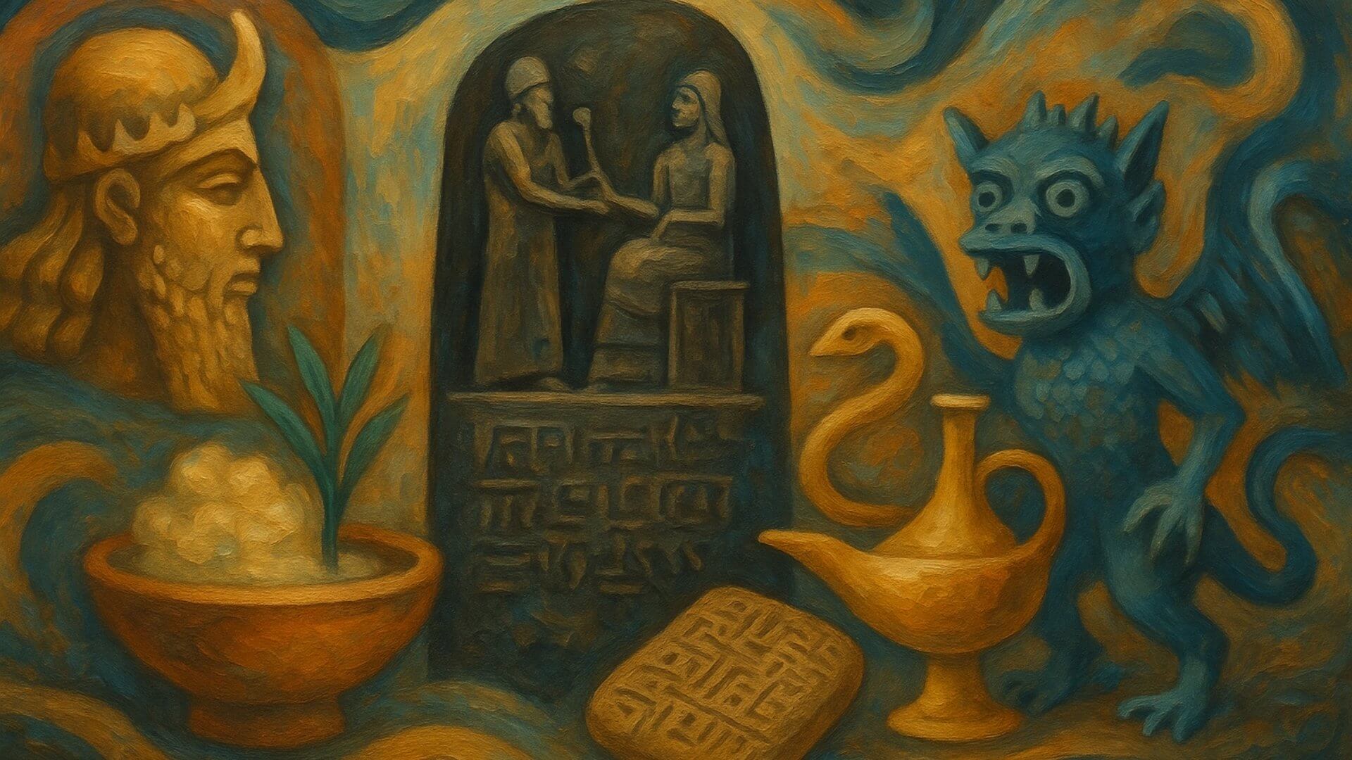 Sacerdotes, dioses y tablillas- la medicina en Sumeria, Babilonia y Asiria