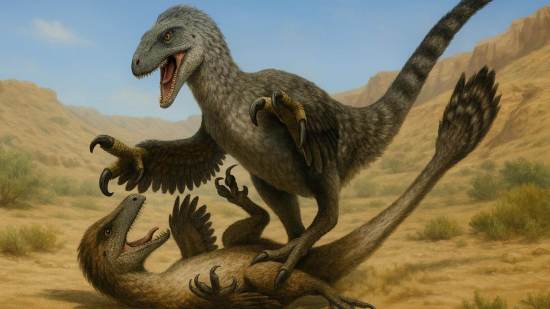 Shri rapax, el raptor con garras gigantes que cazaba como un depredador del futuro