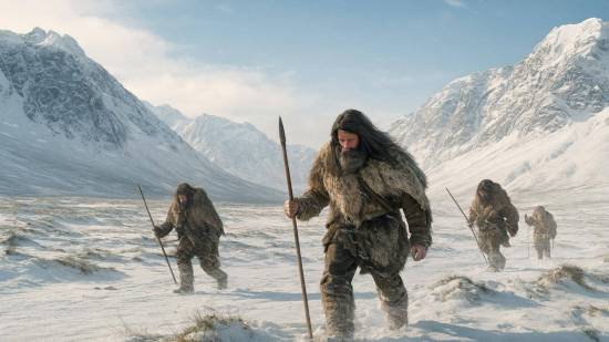 Algunas poblaciones humanas de la antigüedad optaron por desplazarse ante el enfriamiento repentino del clima, mientras que otras permanecieron y se adaptaron al entorno cambiante