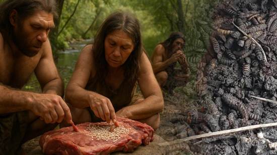 La huella química de los neandertales revela que su dieta incluía carne en descomposición y larvas, clave para su supervivencia en la Edad de Hielo