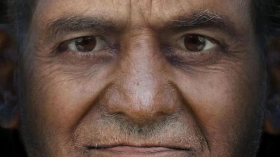 Reconstrucción facial de un hombre de Kondagai