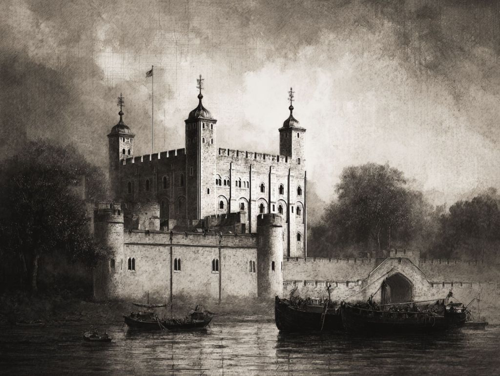 Imagen ficticia de la Torre de Londres