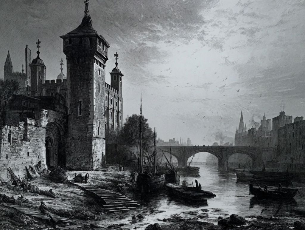 Imagen ficticia de la Torre de Londres