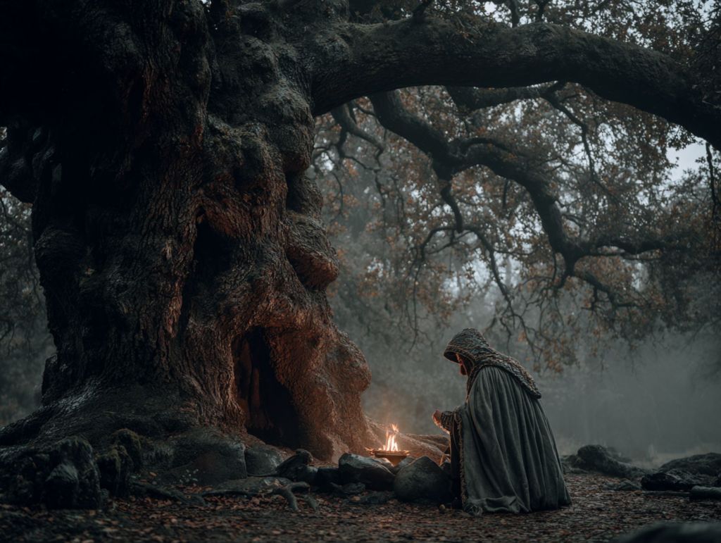 Roble de los druidas