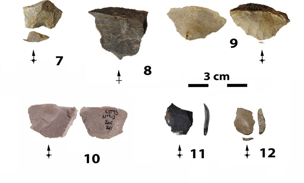 Materiales líticos de El Castillo