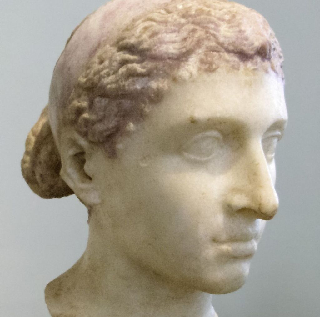 Busto romano de Cleopatra