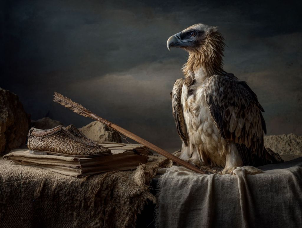 Quebrantahuesos y objetos