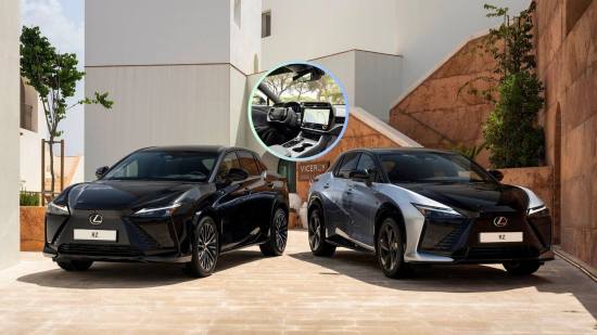 Nuevos RZ 500e y RZ 550e F SPORT