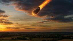 Descubren el origen secreto del asteroide que explotó sobre Francia en 2023