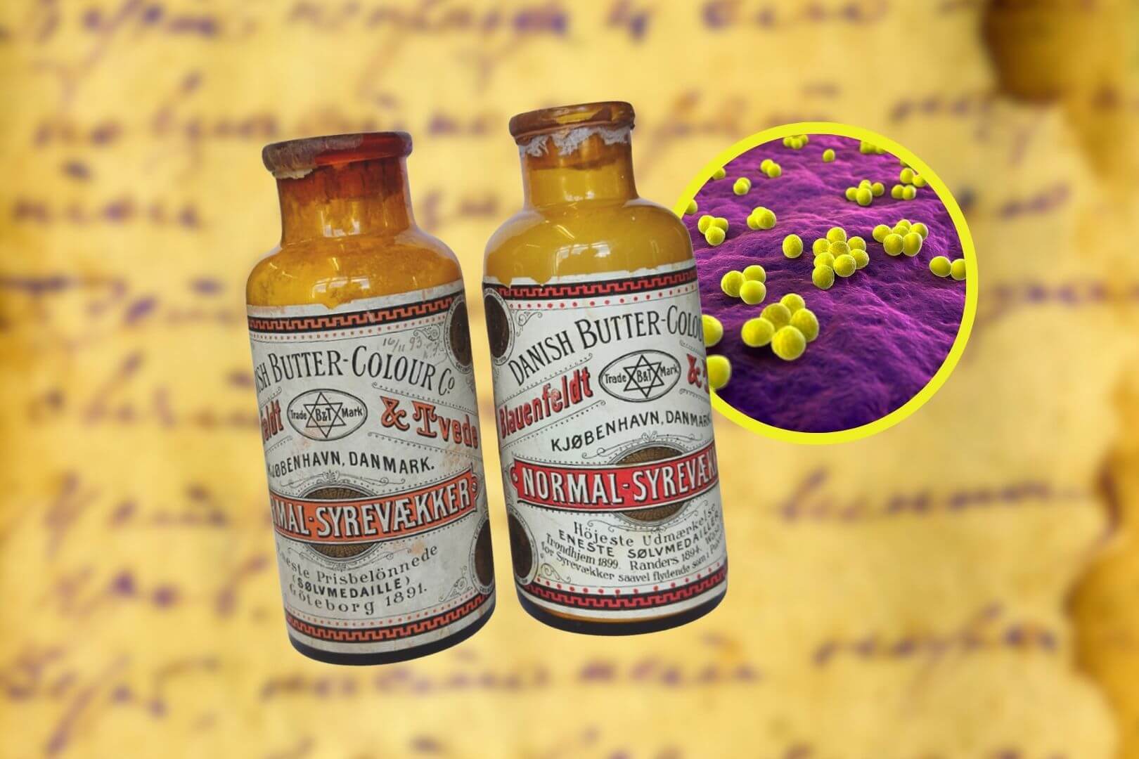 Unas botellas olvidadas durante 130 años revelan cómo Dinamarca convirtió la mantequilla en un producto global... con bacterias contaminadas