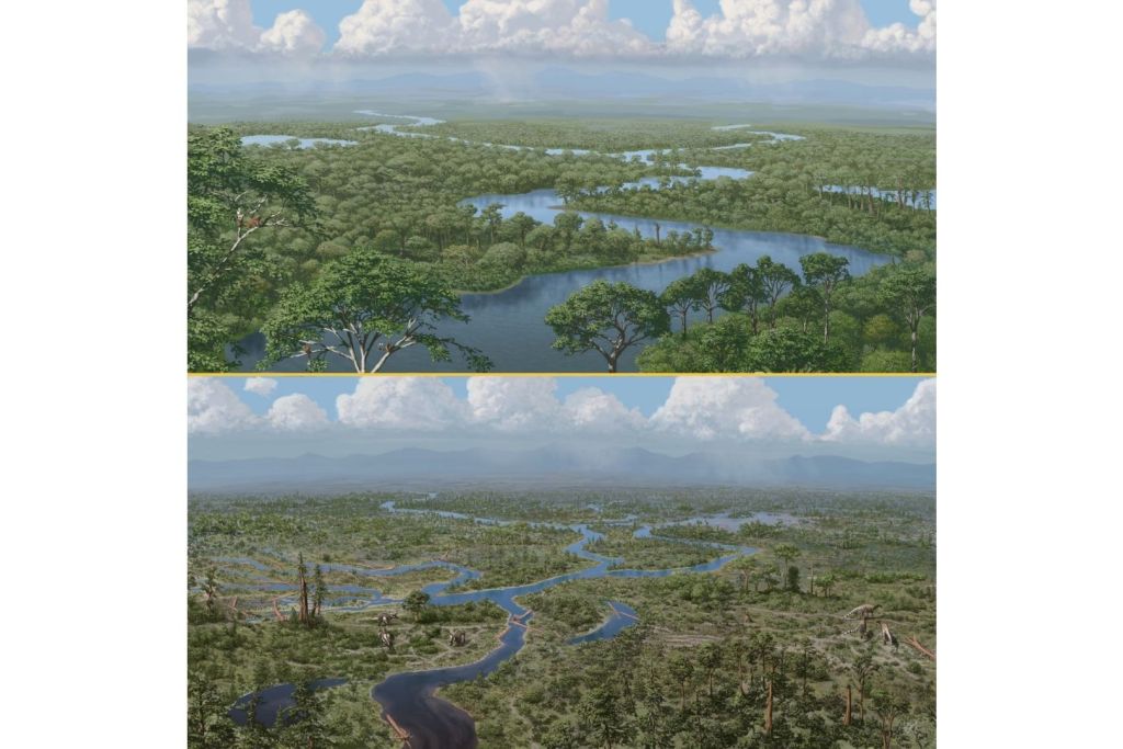 Según el estudio, los dinosaurios actuaban como verdaderos “arquitectos del ecosistema”, frenando la expansión de bosques densos