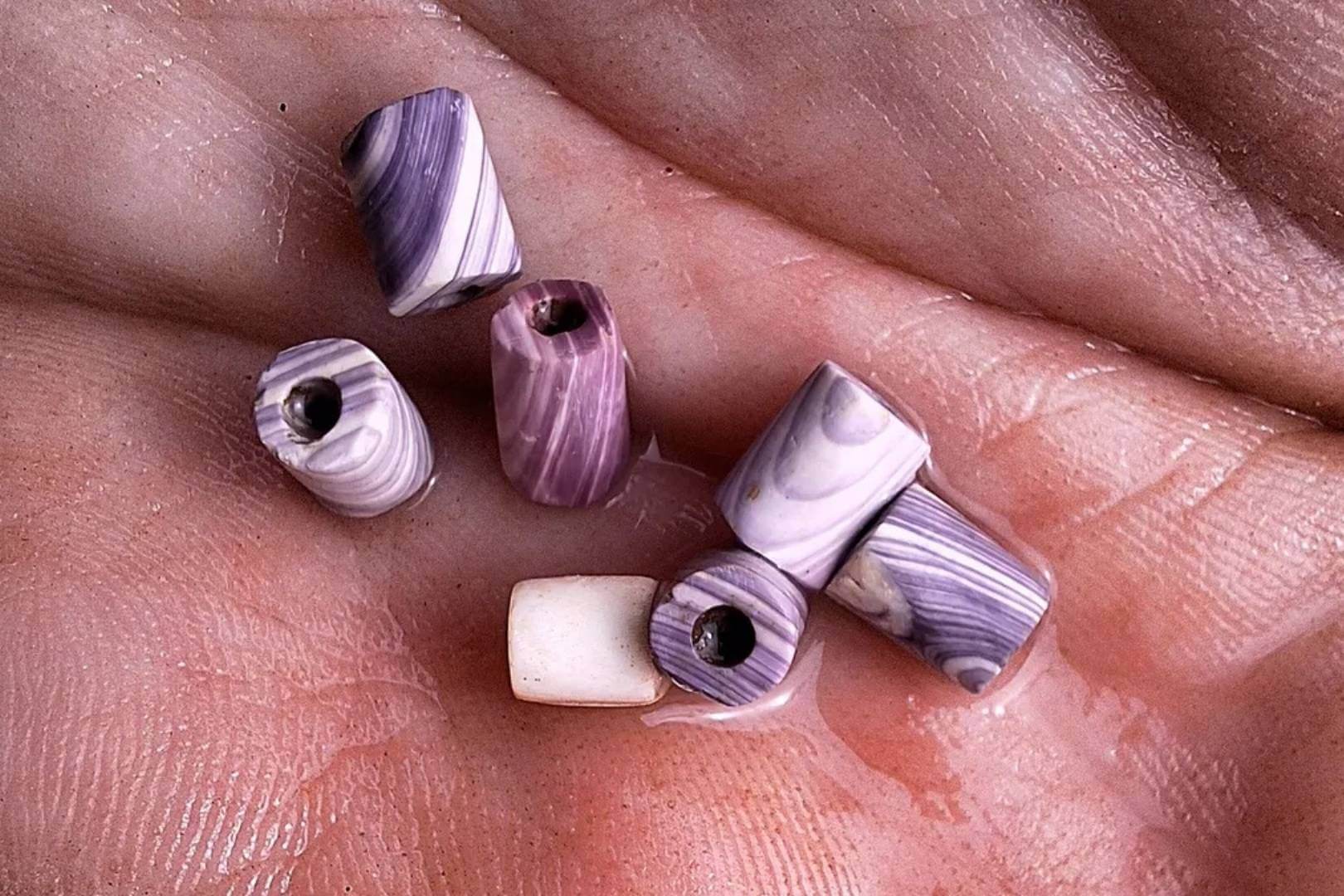 Descubren en una colonia inglesa de Canadá unas cuentas indígenas que desconciertan a los arqueólogos