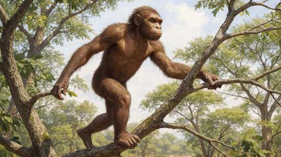 La evolución del bipedismo pudo comenzar en las ramas de los árboles, según un nuevo estudio en chimpancés salvajes