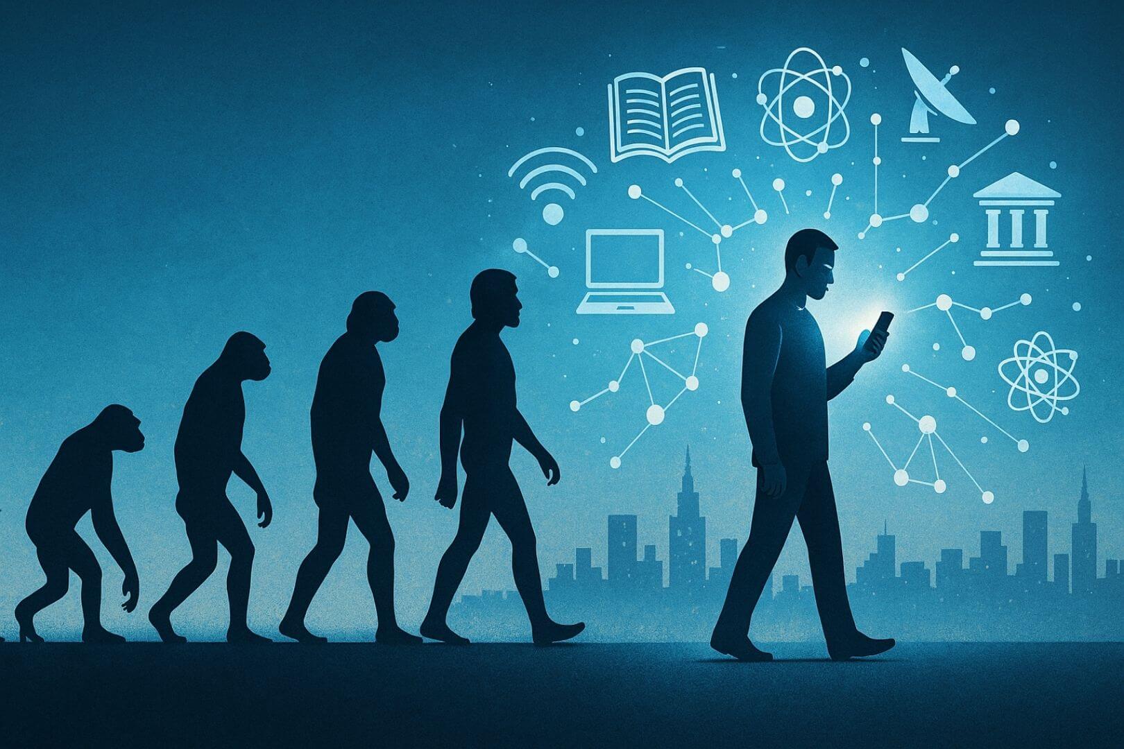 La evolución humana ya no se mide solo en genes, sino en ideas, tecnología y cultura