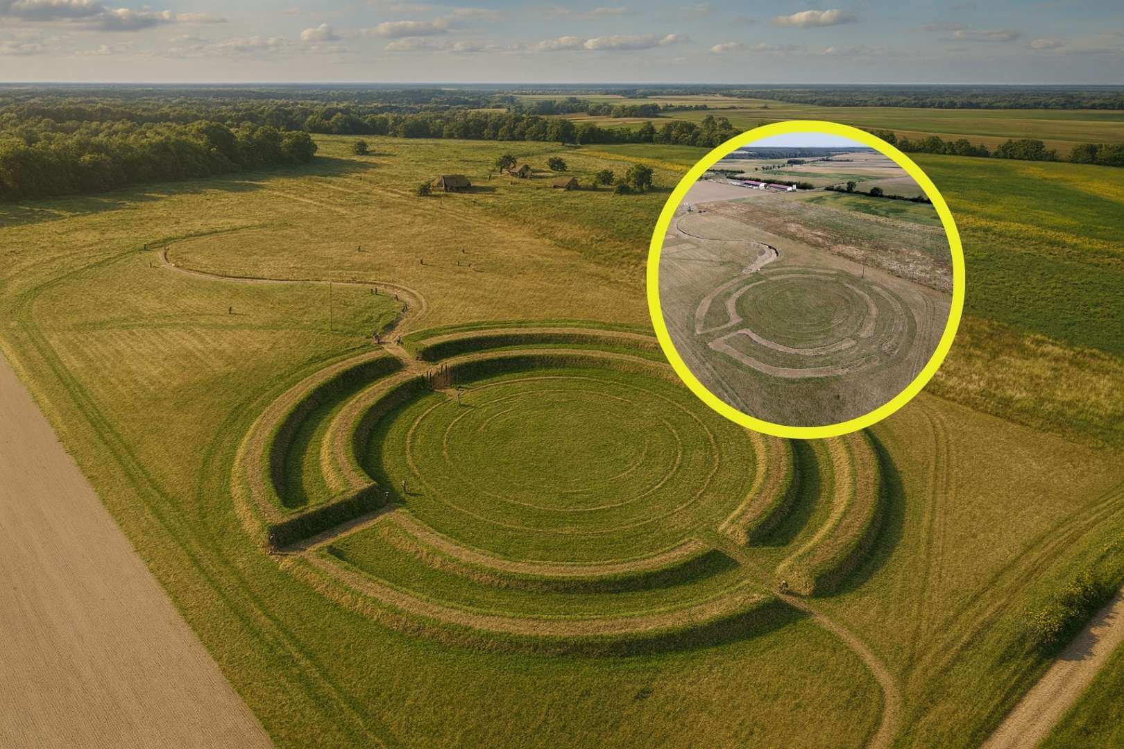 Descubren en Austria unos círculos de 6.500 años