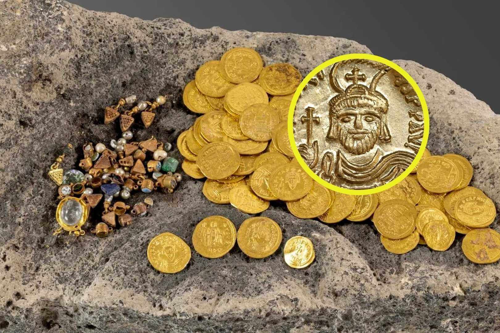 Un detector de metales encontró este tesoro del siglo VII junto al mar de Galilea