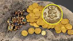 Un detector de metales encontró este tesoro del siglo VII junto al mar de Galilea