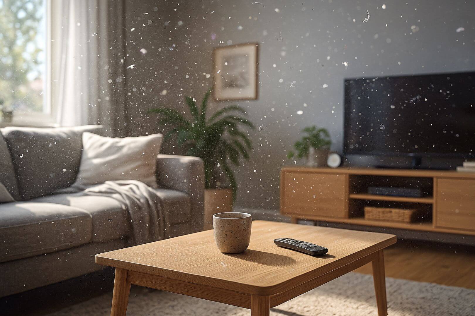 Miles de microplásticos invisibles flotan en el aire interior de los hogares, entrando en nuestros pulmones sin que lo notemos