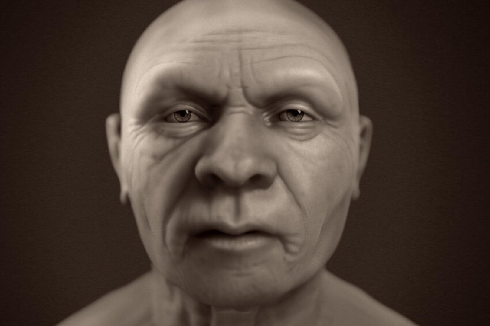 Una nueva reconstrucción facial forense revela el sorprendente rostro de un neandertal que vivió hace más de 50.000 años en Francia