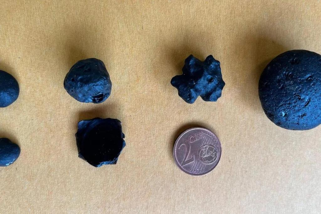 Las tectitas recién identificadas, también conocidas como “vidrio cósmico”