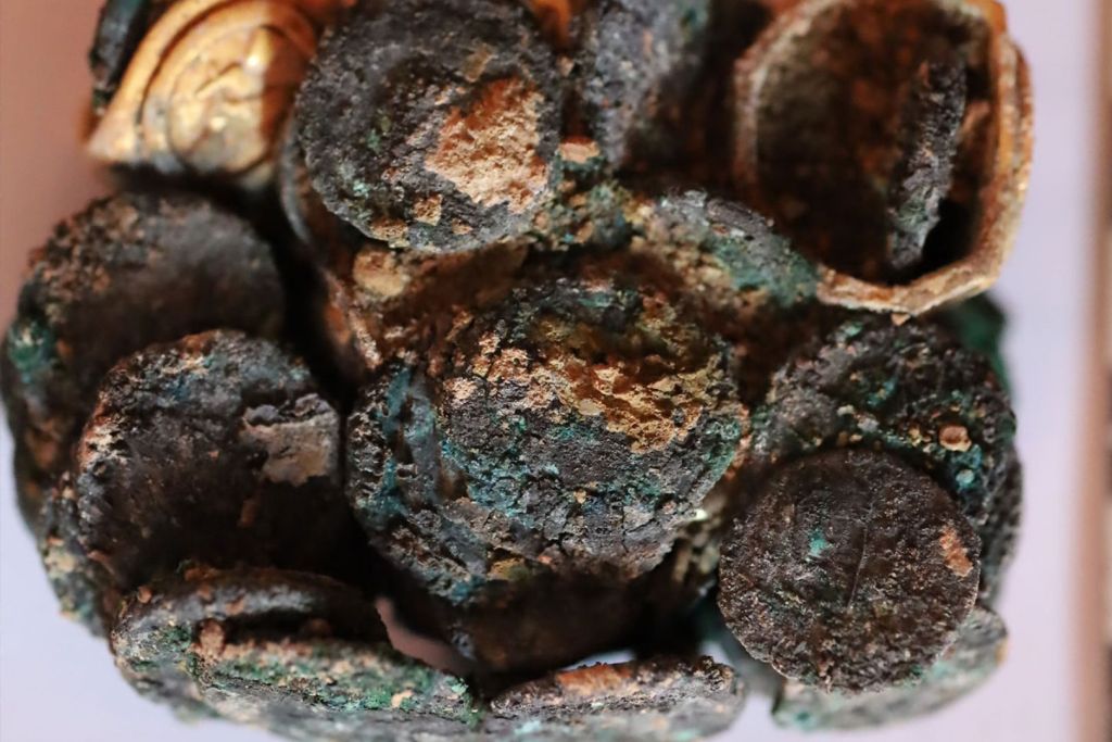 Un incendio de hace 1.900 años reveló el tesoro de una familia romana en la antigua ciudad de Histria