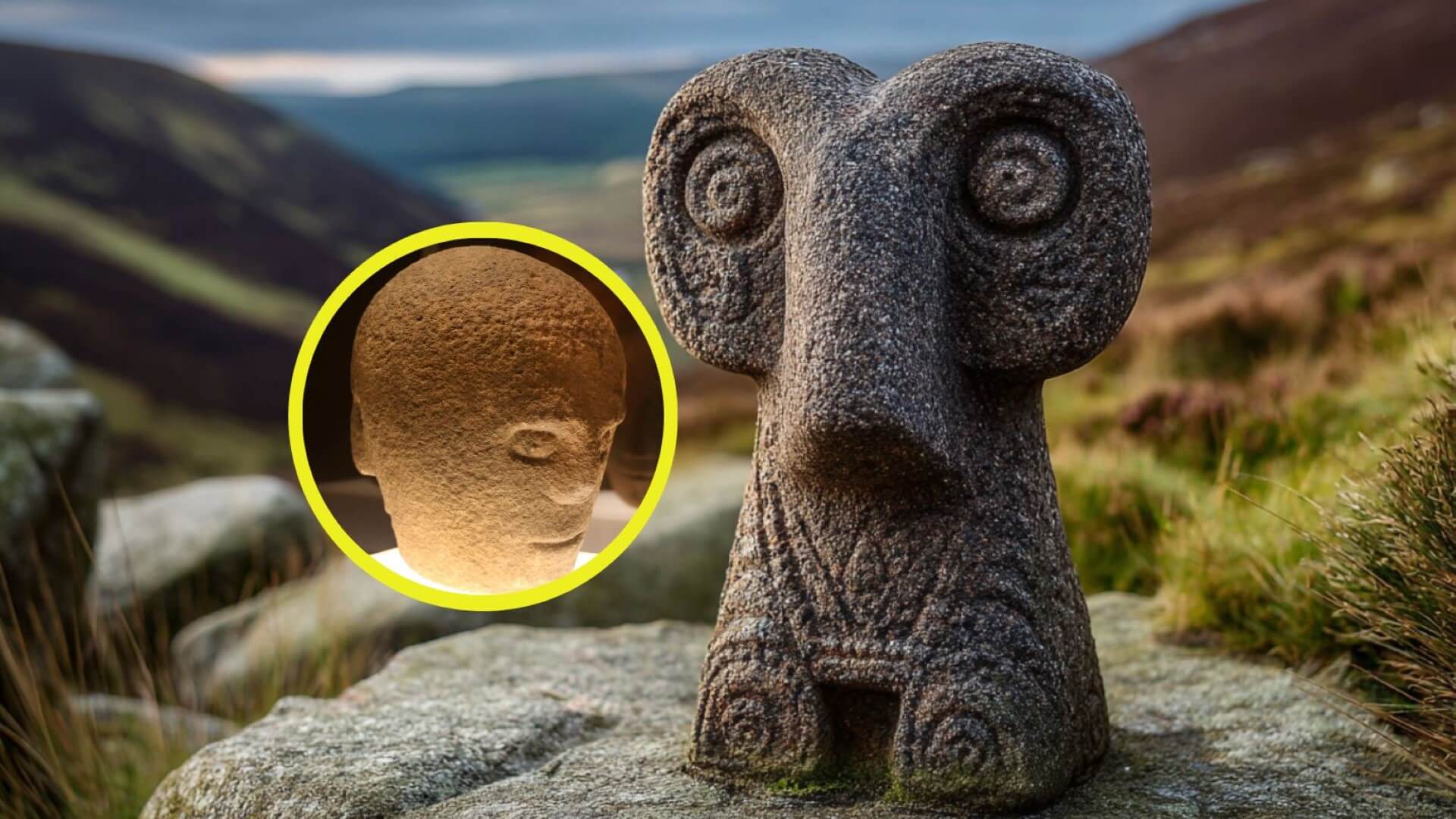 Escultura tricéfala