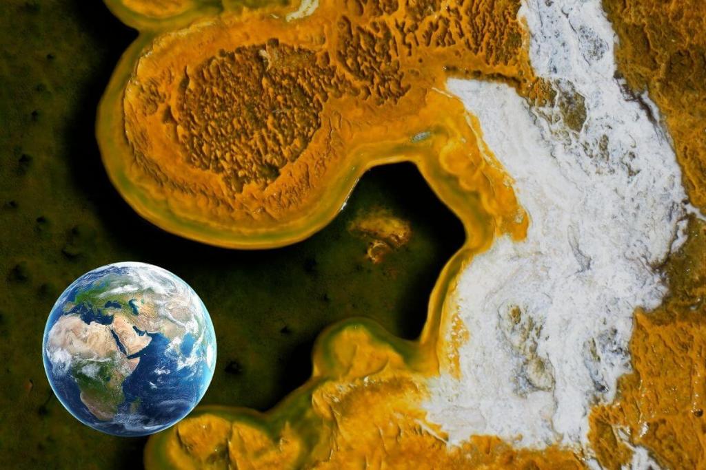 Estos hallazgos ayudan a entender cómo los primeros microbios transformaron un planeta sin aire respirable en la Tierra actual. Vida.