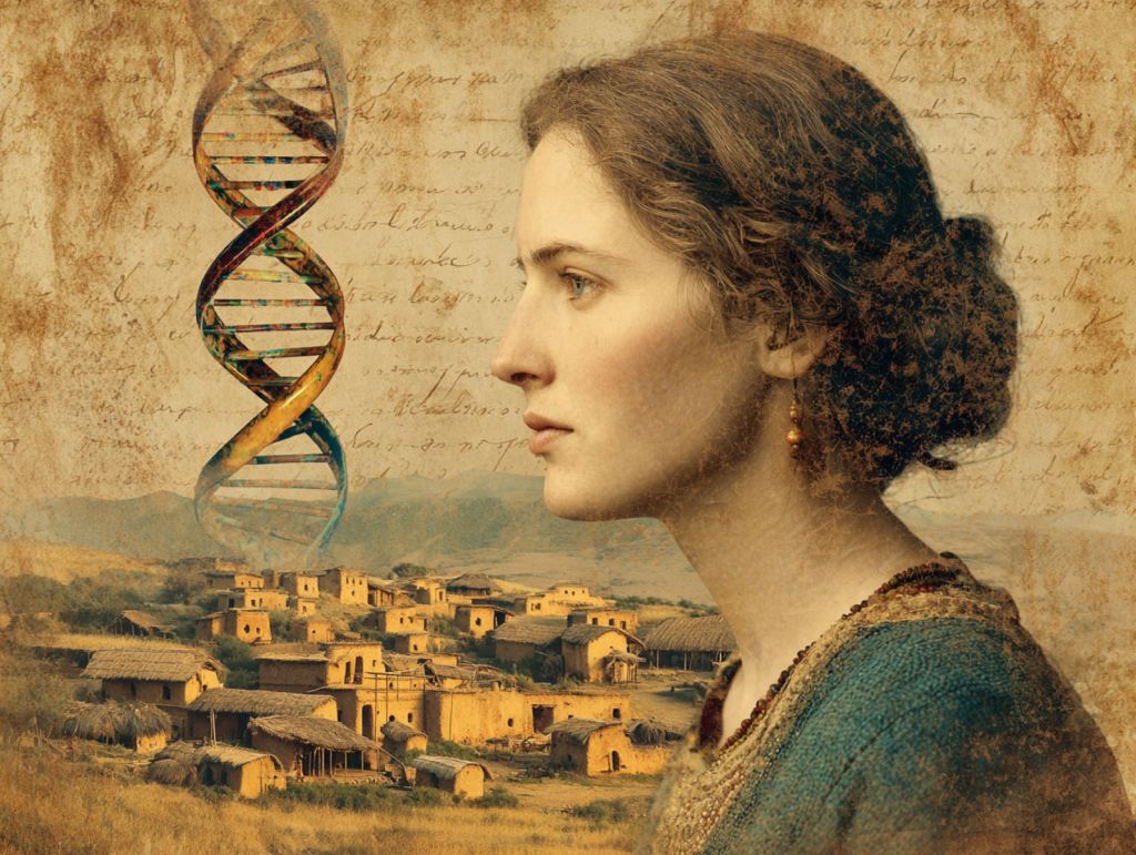 Mujer, ADN y pueblo
