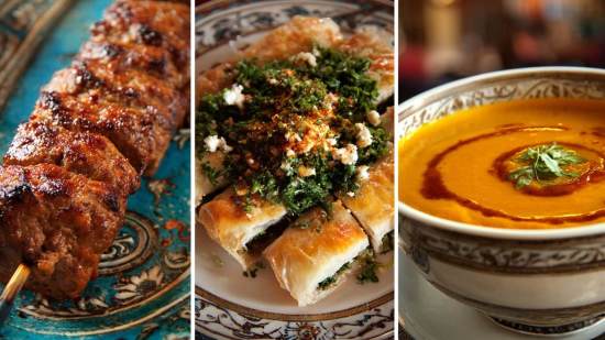 Platos de la tradición otomana