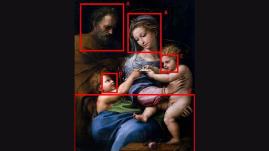 Científicos usan inteligencia artificial para confirmar qué partes de una obra de Rafael son auténticas y cuáles no