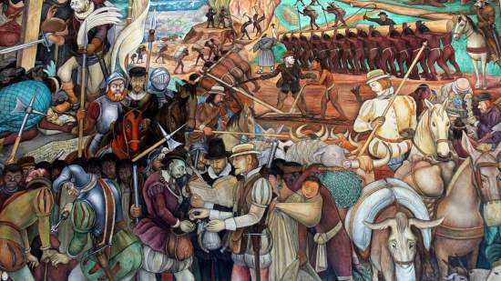Mural de Diego de Rivera.