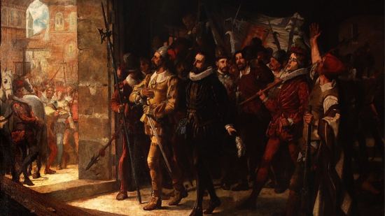 Antonio Pérez liberado de la prisión en 1591.