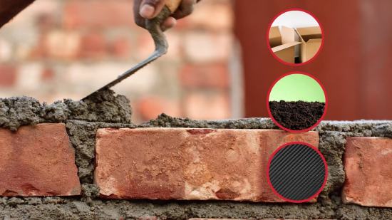 Científicos crean muros con cartón y tierra que pueden reemplazar al cemento y reducir las emisiones globales