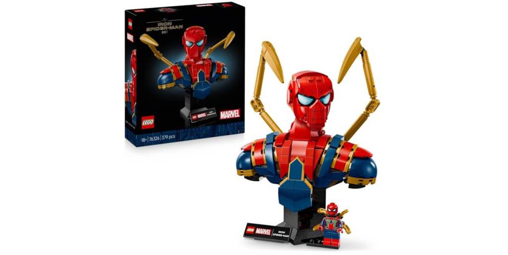 LEGO busto Iron Spider-Man