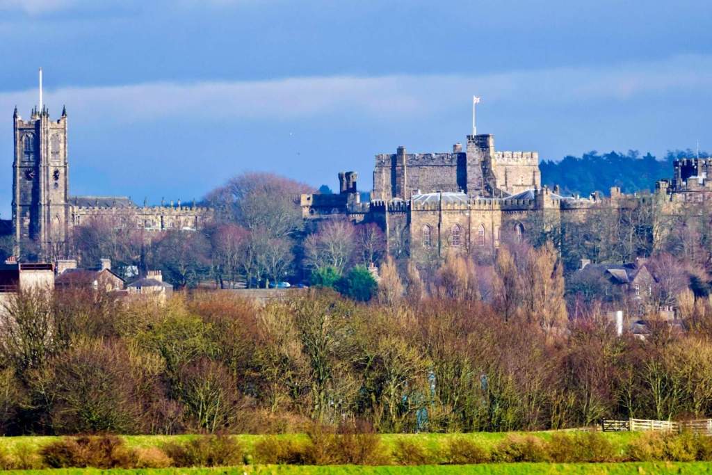 La imponente entrada del castillo de Lancaster fue lo primero que vieron las brujas de Pendle al llegar en 1612