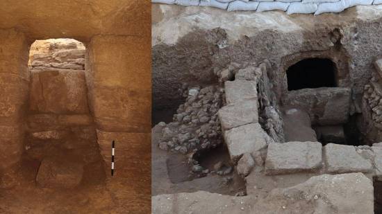 Hallan un complejo funerario de élite de hace 3.300 años en un puerto vinculado al Imperio Egipcio durante la era de Amarna