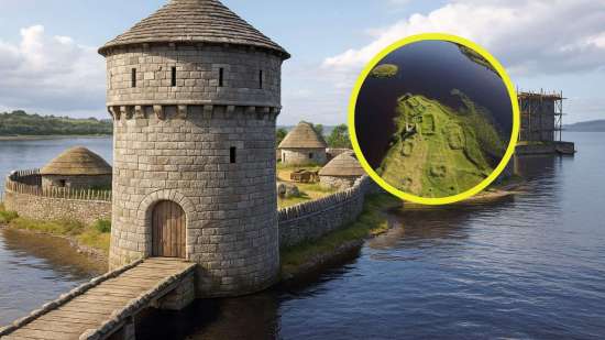 Treinta años de investigación sacan a la luz un castillo medieval olvidado en una isla escocesa