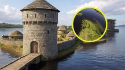 Treinta años de investigación sacan a la luz un castillo medieval olvidado en una isla escocesa