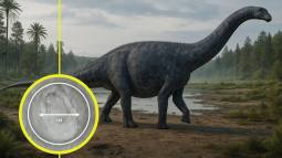 Descubren en Inglaterra la pista de huellas de dinosaurio saurópodo más larga de Europa