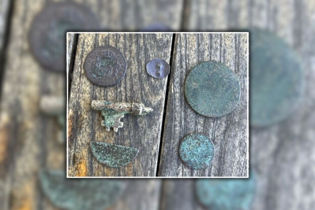 Los objetos encontrados por Travis Nichols