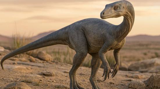 Descubren una nueva especie de dinosaurio de cuello largo del periodo Triásico